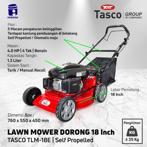 Mesin Pemotong Rumput Dorong (Lawn Mower) TASCO TLM 18E